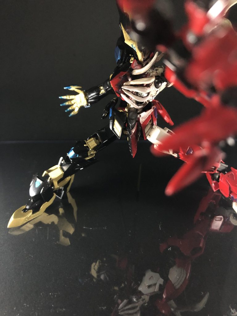 相手が最後に見る景色的な写真を。不気味でかっこいいです……