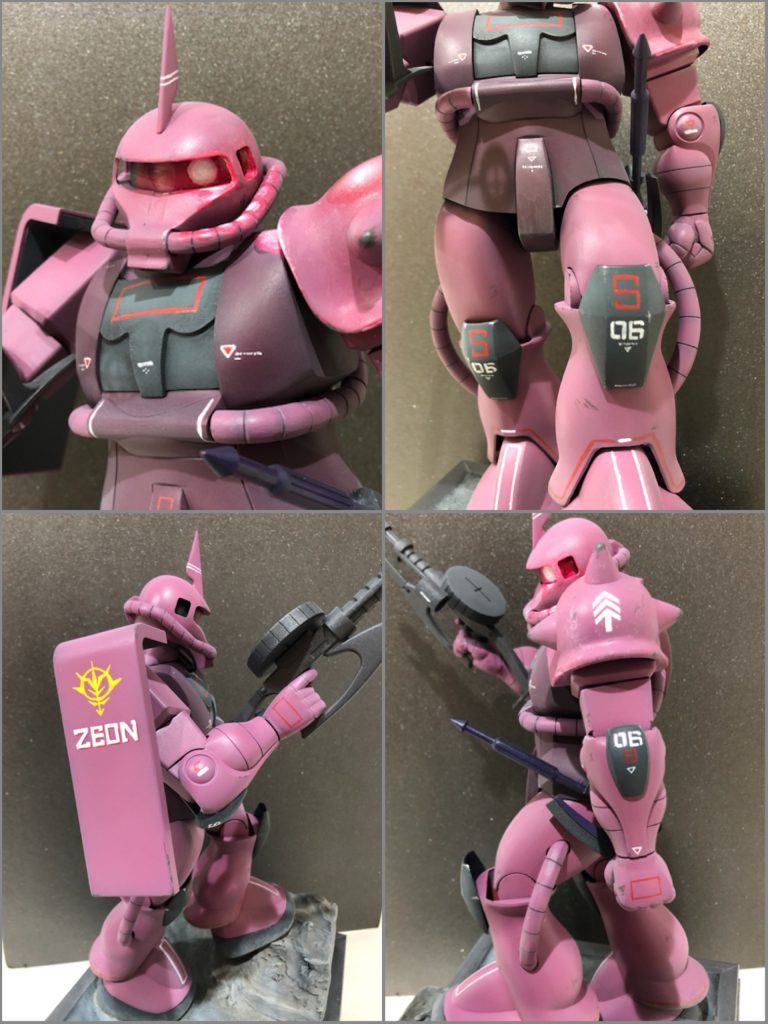 リアルタイプを参考に手描きマーキング。