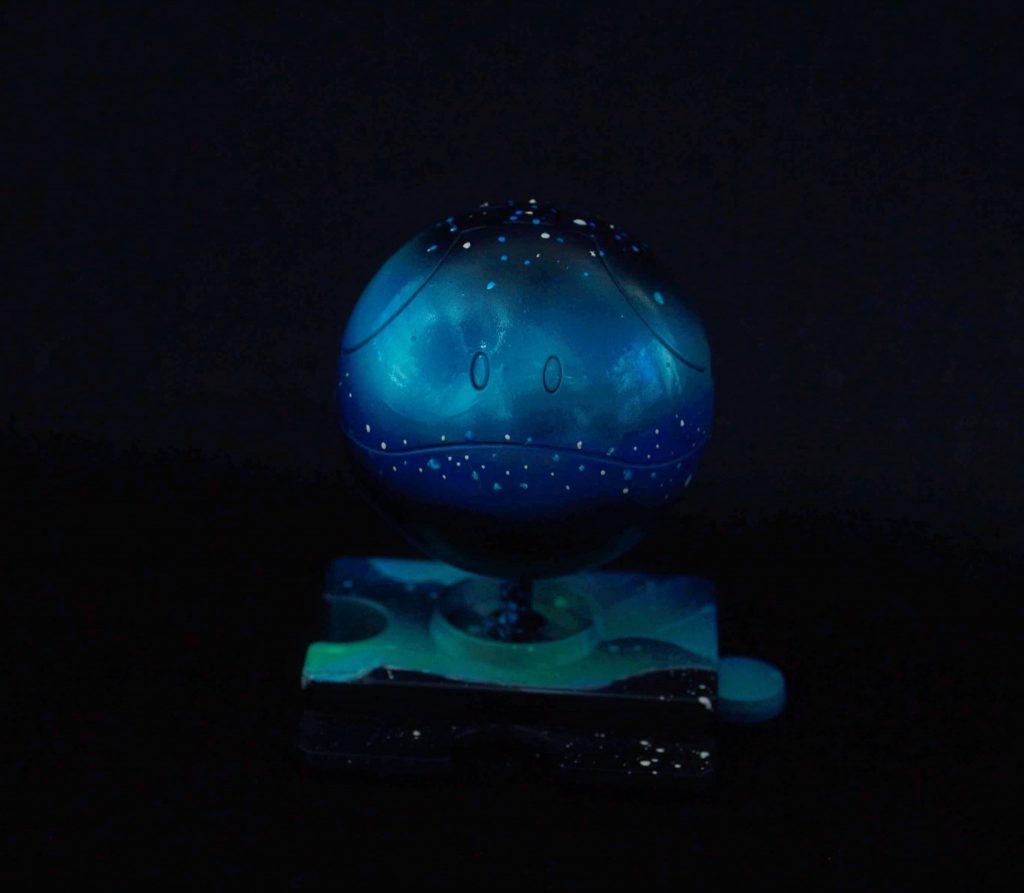 星降る夜。宇宙を見上げれば輝くオーロラ。 …サイコフレームの輝き？