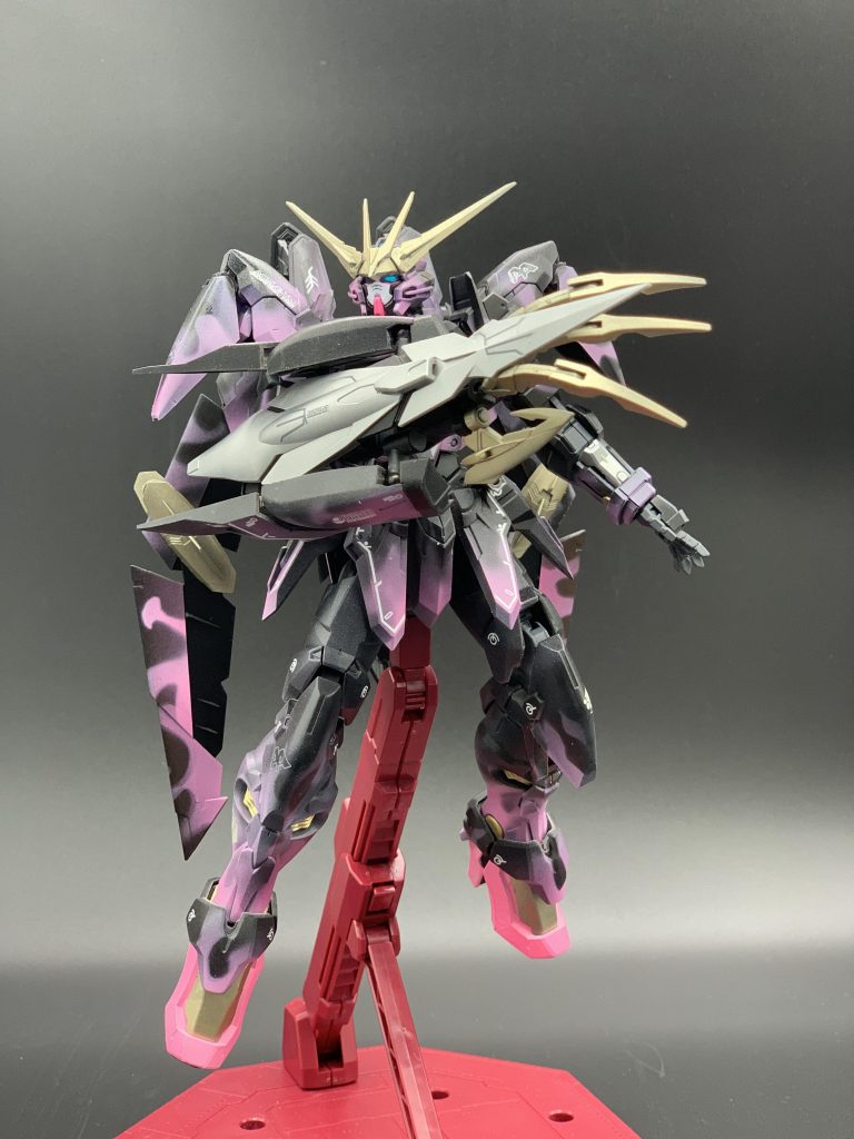 テスタメントガンダム陽炎塗装チャレンジ–4枚目/制作者：ansang