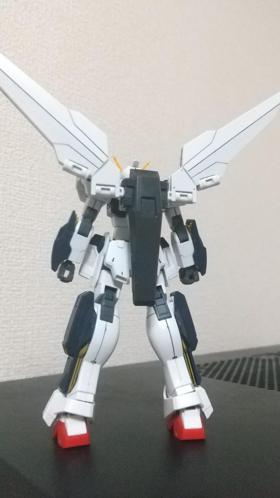 追加装備リアビューGNアーチャーのリアアーマーで繋いでます