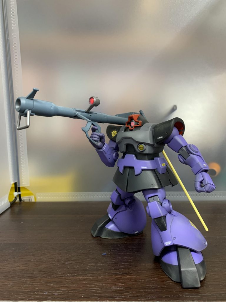 噂通りとてもいいキットでした。組みやすい、スタイルよし、色分け完璧。