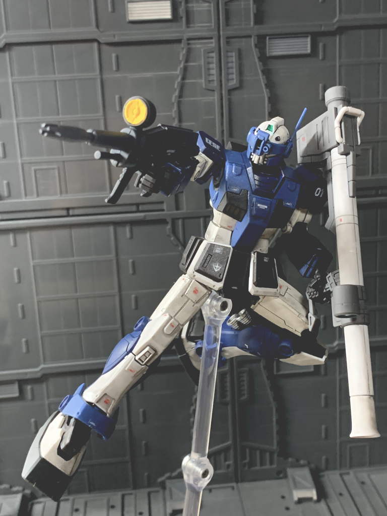 ビームライフル。本機体の主武装である。オリジンガンダムのをそのまま使用しました。