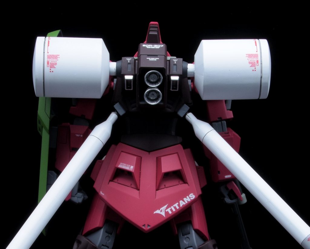 プロペラントタンクの設置に苦戦しました。