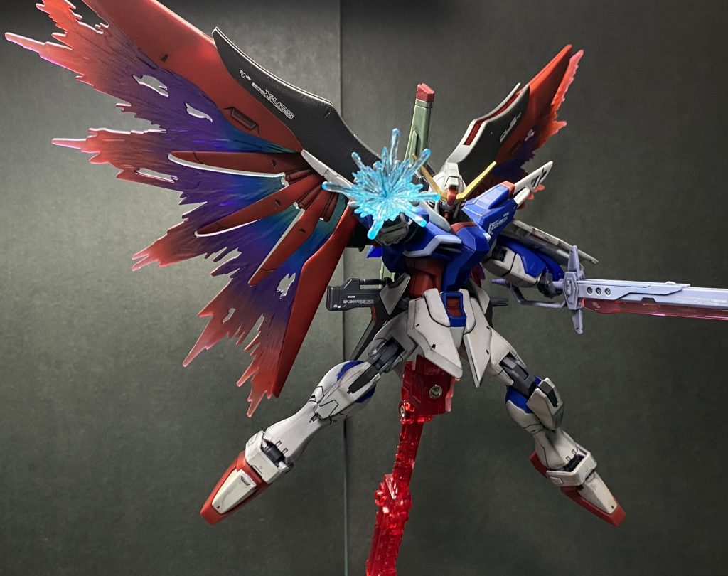 HGCEデスティニーガンダム–2枚目/制作者：けーね