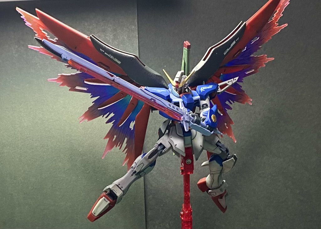 HGCEデスティニーガンダム–3枚目/制作者：けーね