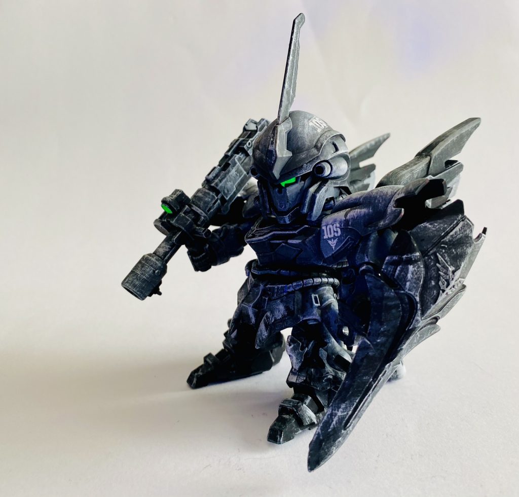 SD◇MSN-06S SINANJU シナンジュ◇2次元彩色迷彩 コミック調タッチ仕上げ–4枚目/制作者：H4co Y