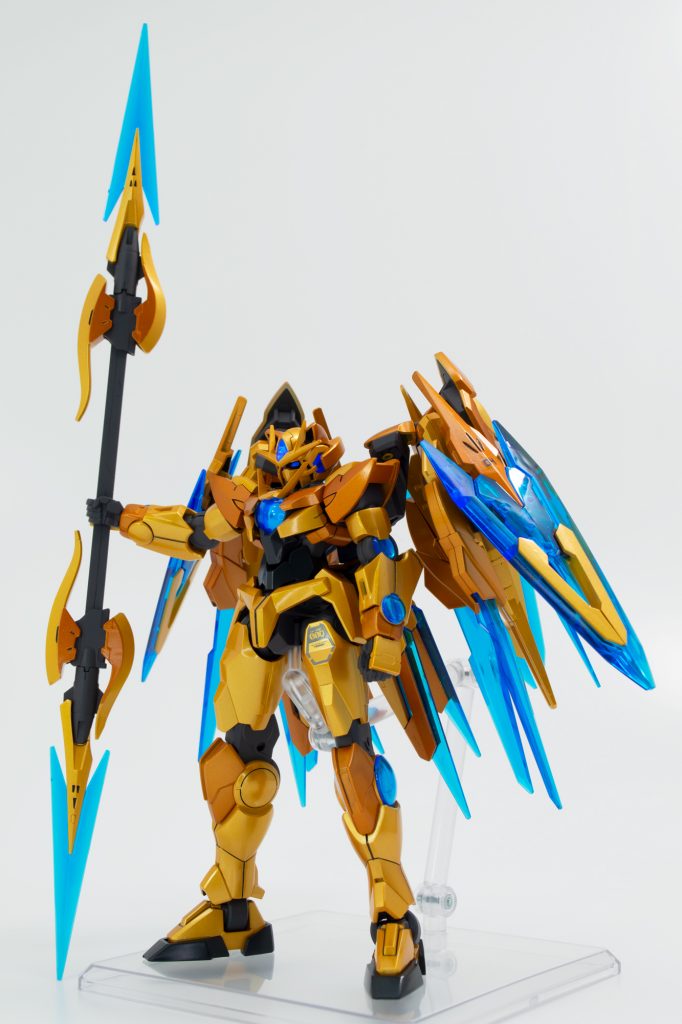 ワルキューレと言えば長槍(GNロングスピアと呼ぼう)と翼(GNバインダー×2)のイメージ。