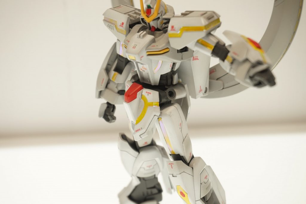 今回は、脚を長く見せたかったので、太腿で2.5㎜延長しています。