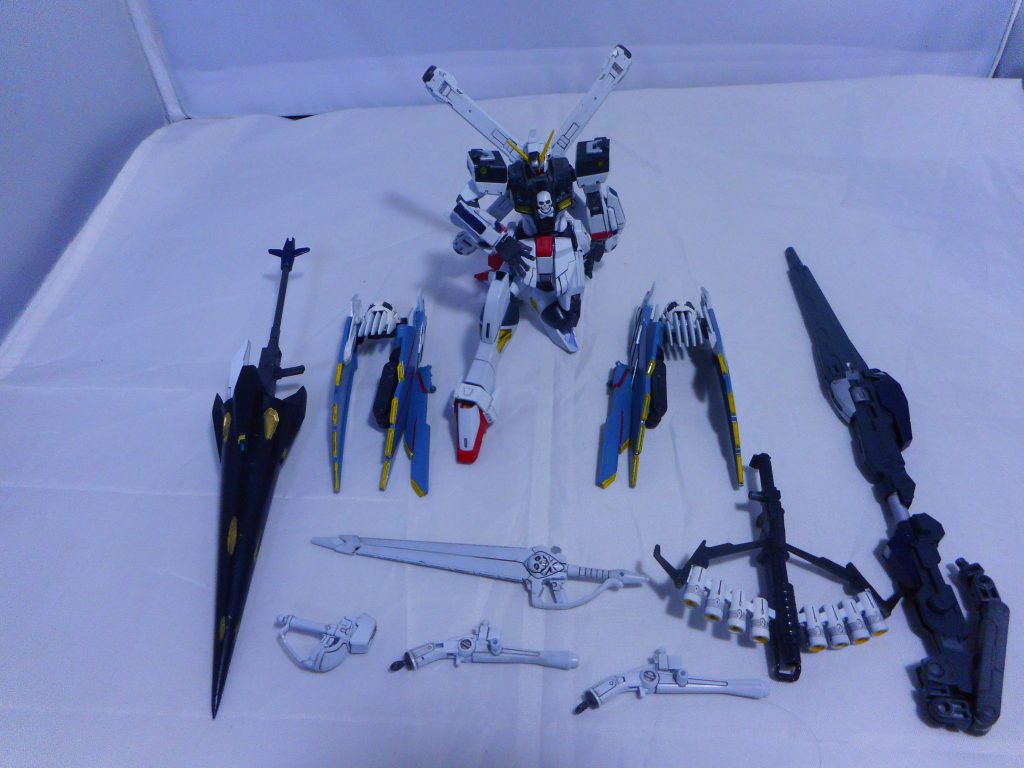 これでクロスボーンインパルスの全武装が完成しました!!