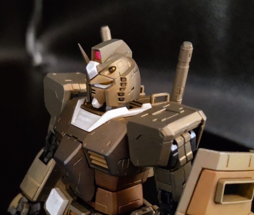 この塗装ではディテールが多いとその部分の陰影がキレイに出るので、リアルな感じに見えるので、写真映えします❕スミ入れなどは必要ない感じです🎵他の色の部分が下手くそでごめんなさい🙏