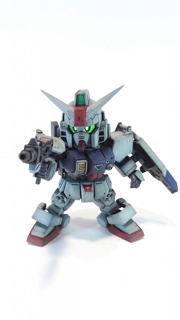 瞳のチェンジギミック。SDCSはリアル寄りの頭部なのでどうしても少し違和感ありますね…