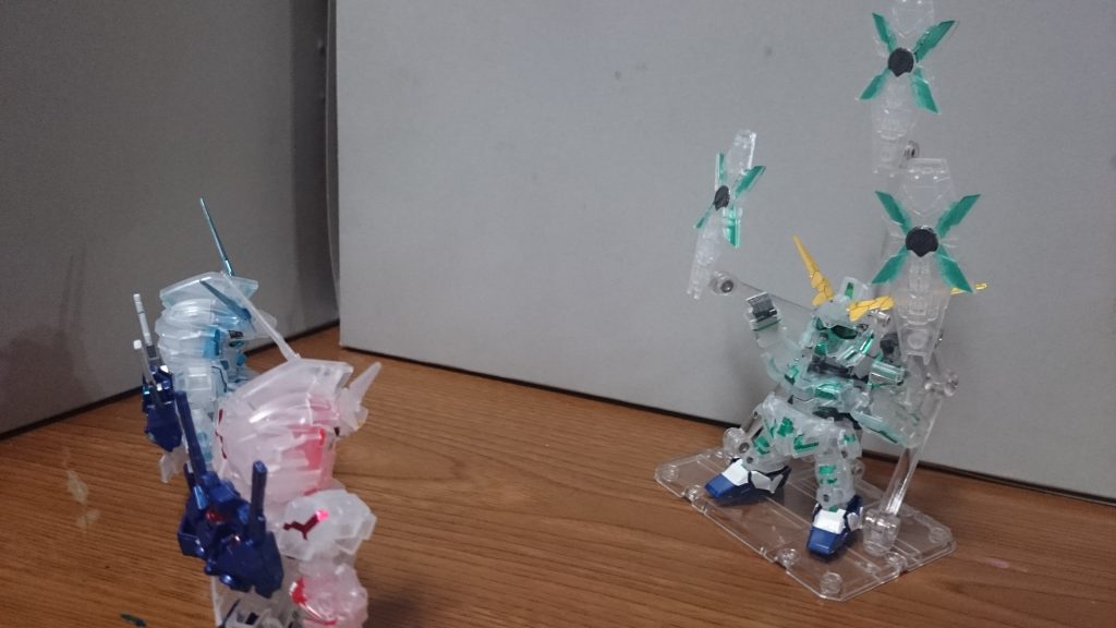 シールドは全て緑に取られました