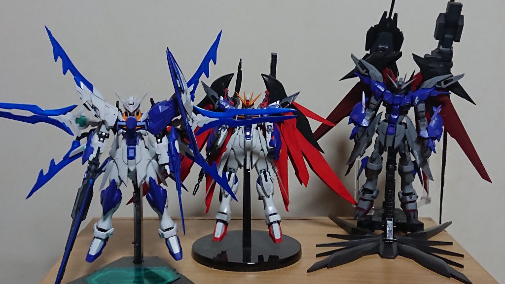 デスティニーは１番好きなガンダムなのでこれからも作っていきます。