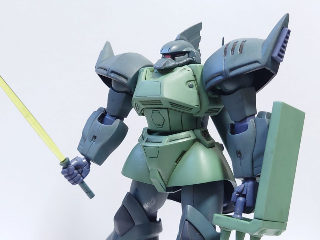 ビームサーベルも塗り分け。