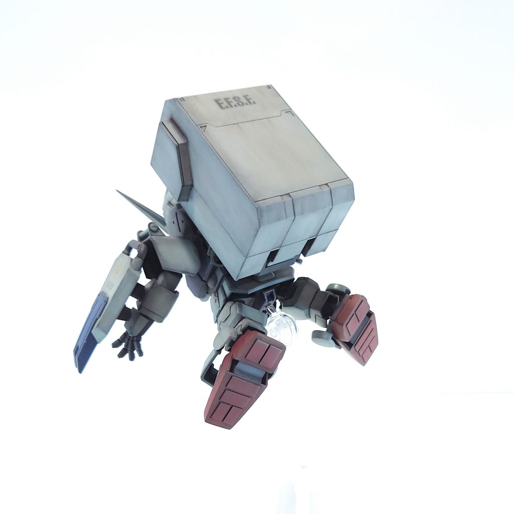 今回は足裏も適当に製作してます。