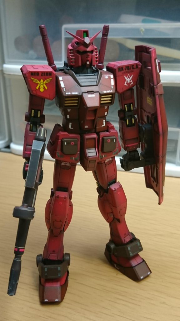 キヤスバル専用ガンダム–4枚目/制作者：shirasu