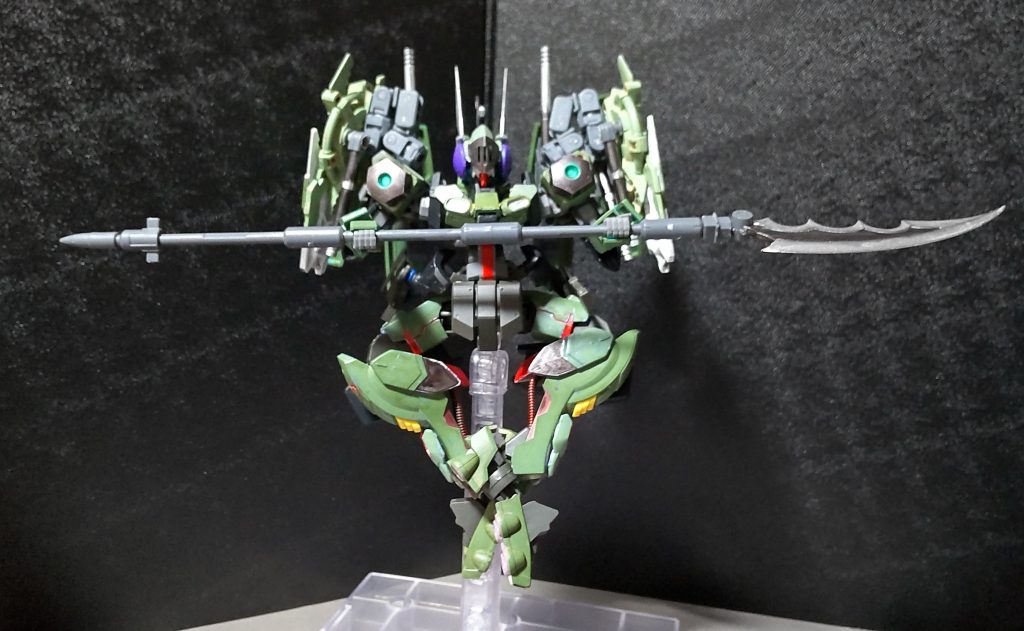 某侍魂の歌舞伎役者の様な必殺技を真似たポーズを取らせてみる。