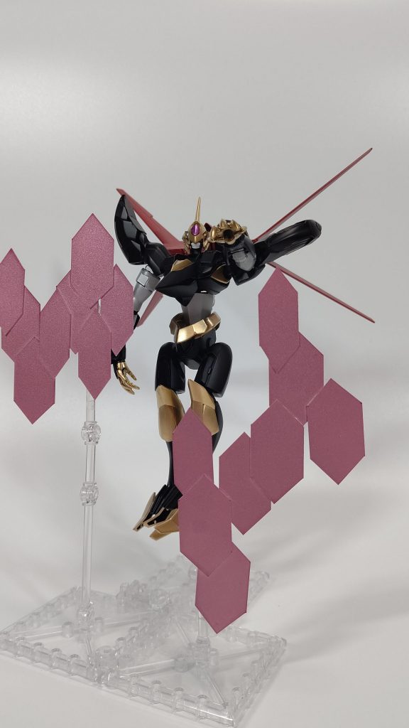 絶対守護領域はプラ板でスクラッチ