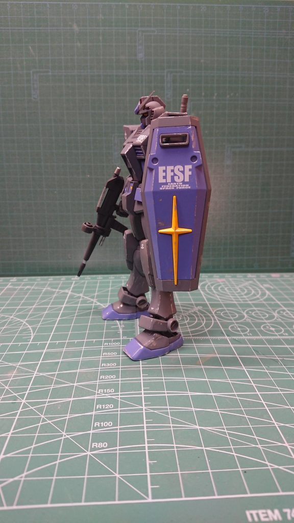 ちょっとドライブラシやり過ぎ感が…