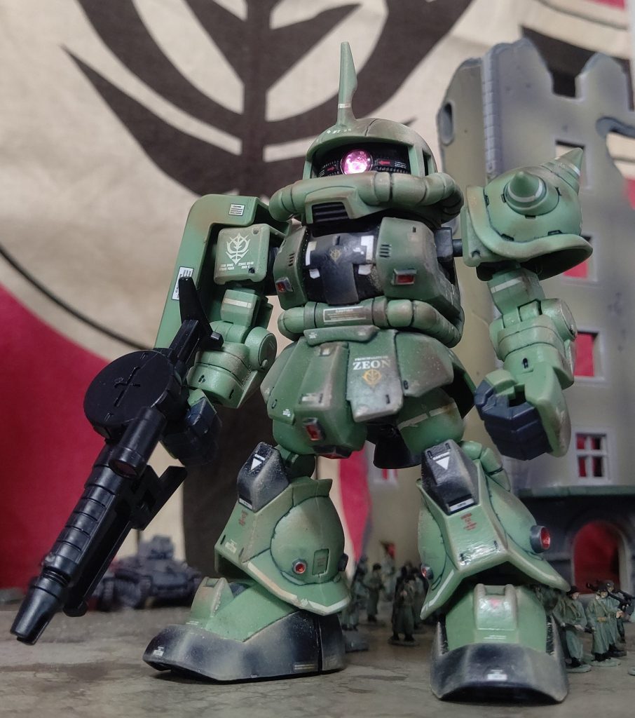 ウェザリングタミヤウェザリングマスター使用。お手軽簡単ですが、トップコートすると薄くなるので濃い目にしないといけないですよね。ウェザリングもまだ経験2ヶ月なので何となくテキトーです。