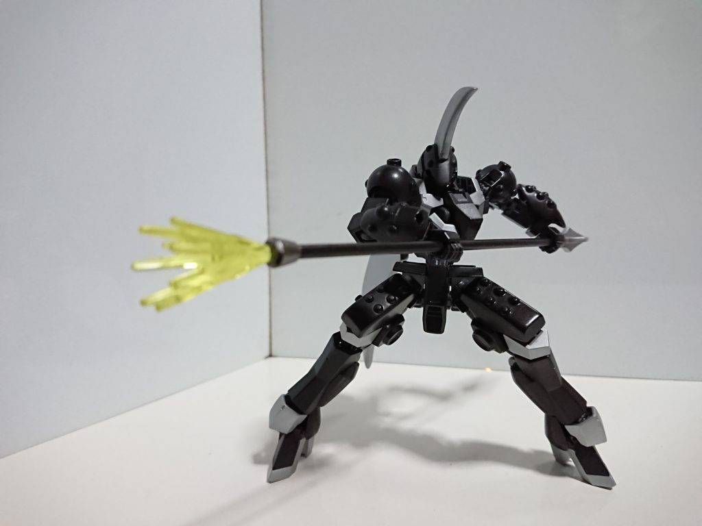 もと同じよう槍下を銃にしてます。