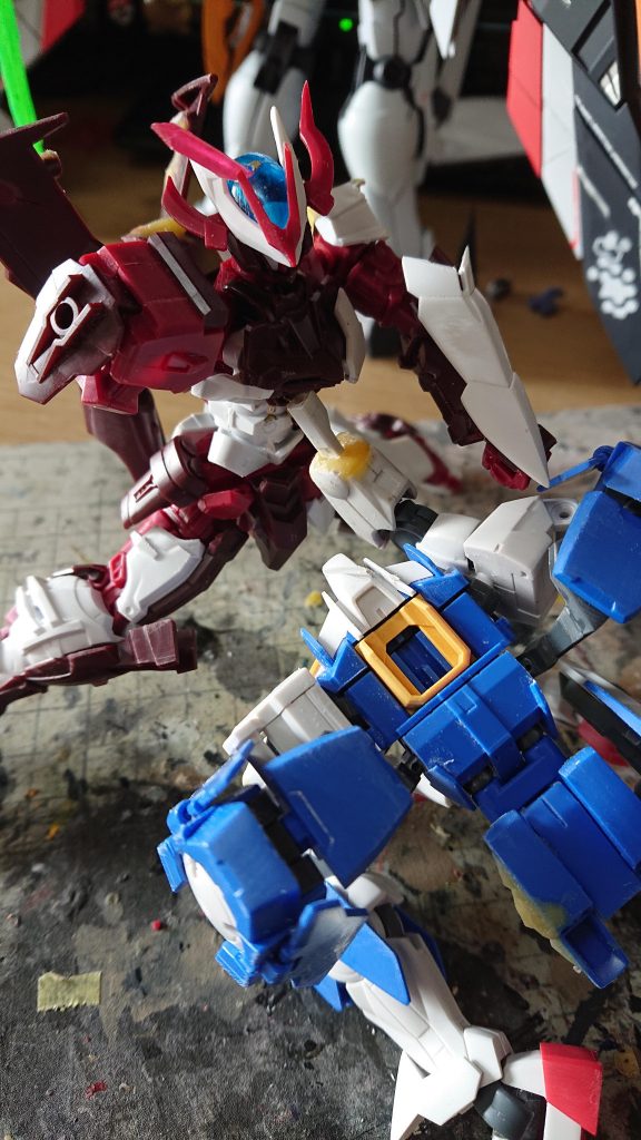 素組みを壊して、調整