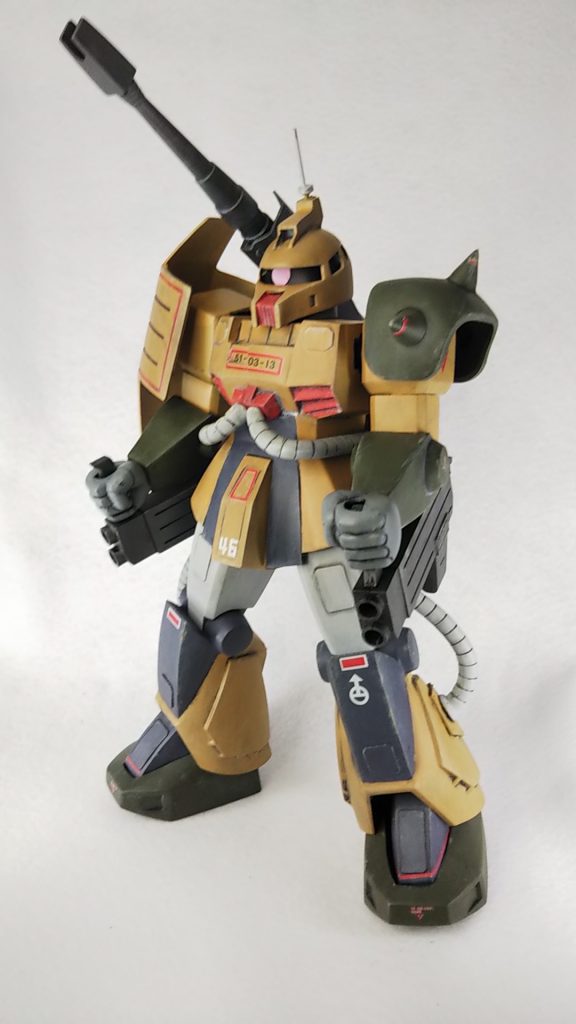 旧キット 1/100 ザクキャノン–4枚目/制作者：エス