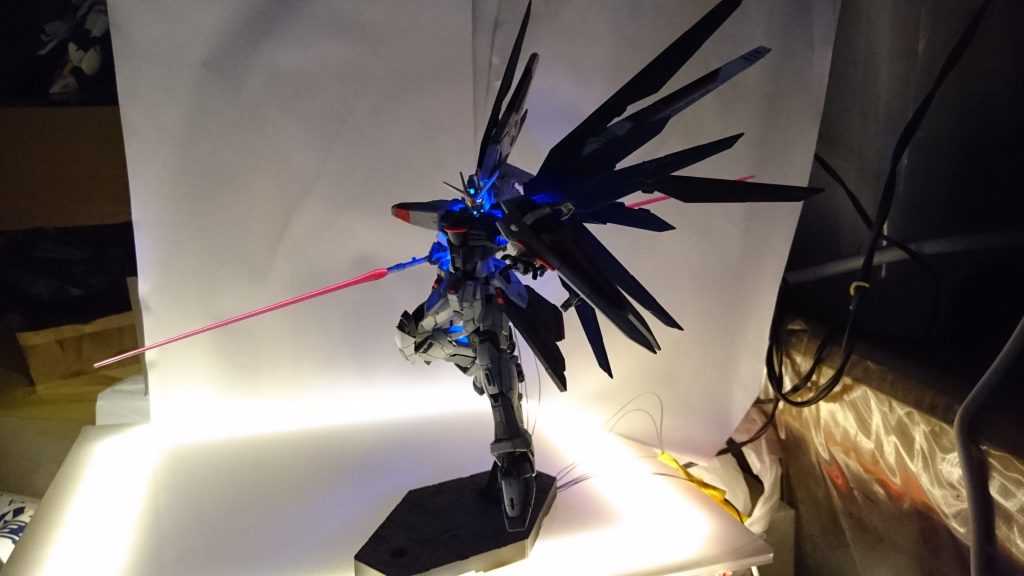 フリーダムのラケルタ連結は何気に原作ではレアな気がする・・・