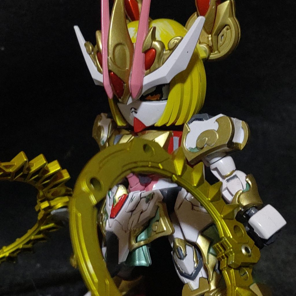 こくう戦輪  おっさんにわ気円斬？またわFFのエッヂだっけか？遠い記憶？ 黄色く光るイメージなのでクリアーイエロー色にしましたでかすぎて なかなか カッケーポージングとるの ムズいです