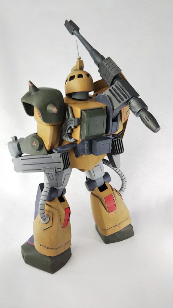 旧キット 1/100 ザクキャノン–3枚目/制作者：エス