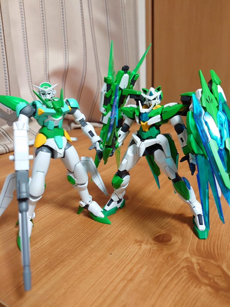 ダブルオーガンダムシアクアンタフルセイバー–4枚目/制作者：miraruka