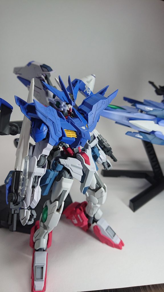 最後にマルコシアスとオーライザーII揃って。ガンマカエアブラシから本格エアブラシに移行して一発目の作品でもあります。様々な面でチャレンジできた作品ですし、この企画を始めた御三方に改めて感謝を!