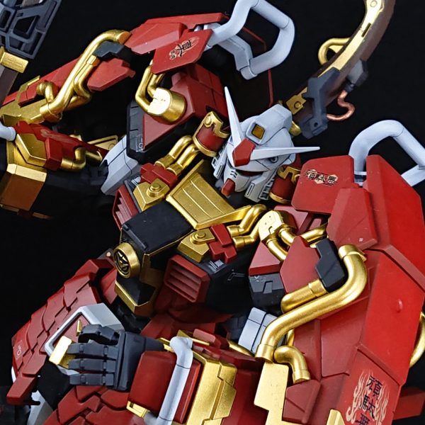 MG 真武者頑駄無　グラデーション塗装