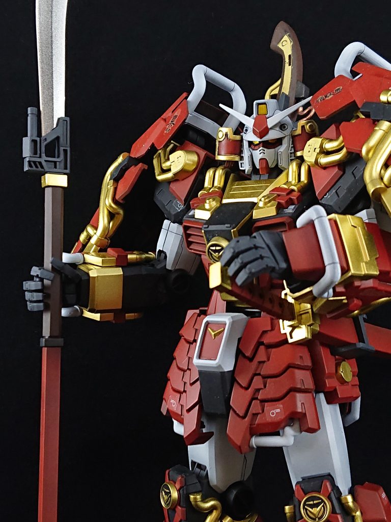 今回はベテランの友人にポージングしてもらいました。立ち方一つで全然違いますね! パーツ結構多くて大変でしたが楽しく塗れました