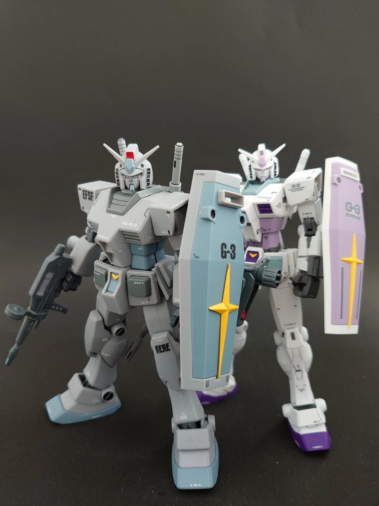 旧HGUCと2ショット📸