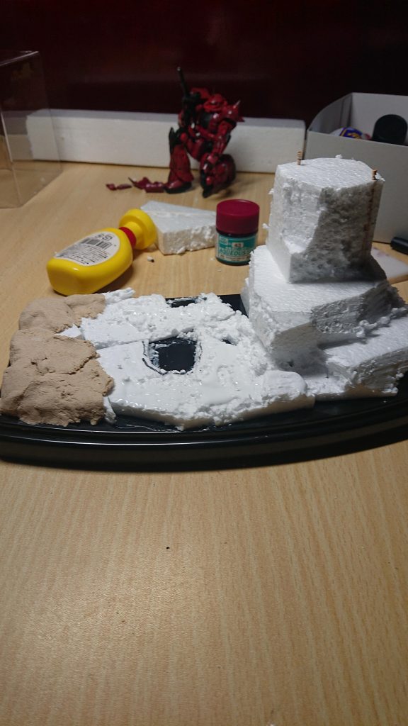 発泡スチロールが家に結構あったので、もしかして何か作れるかも🎵思い立ったらすぐに行動！ダイソー