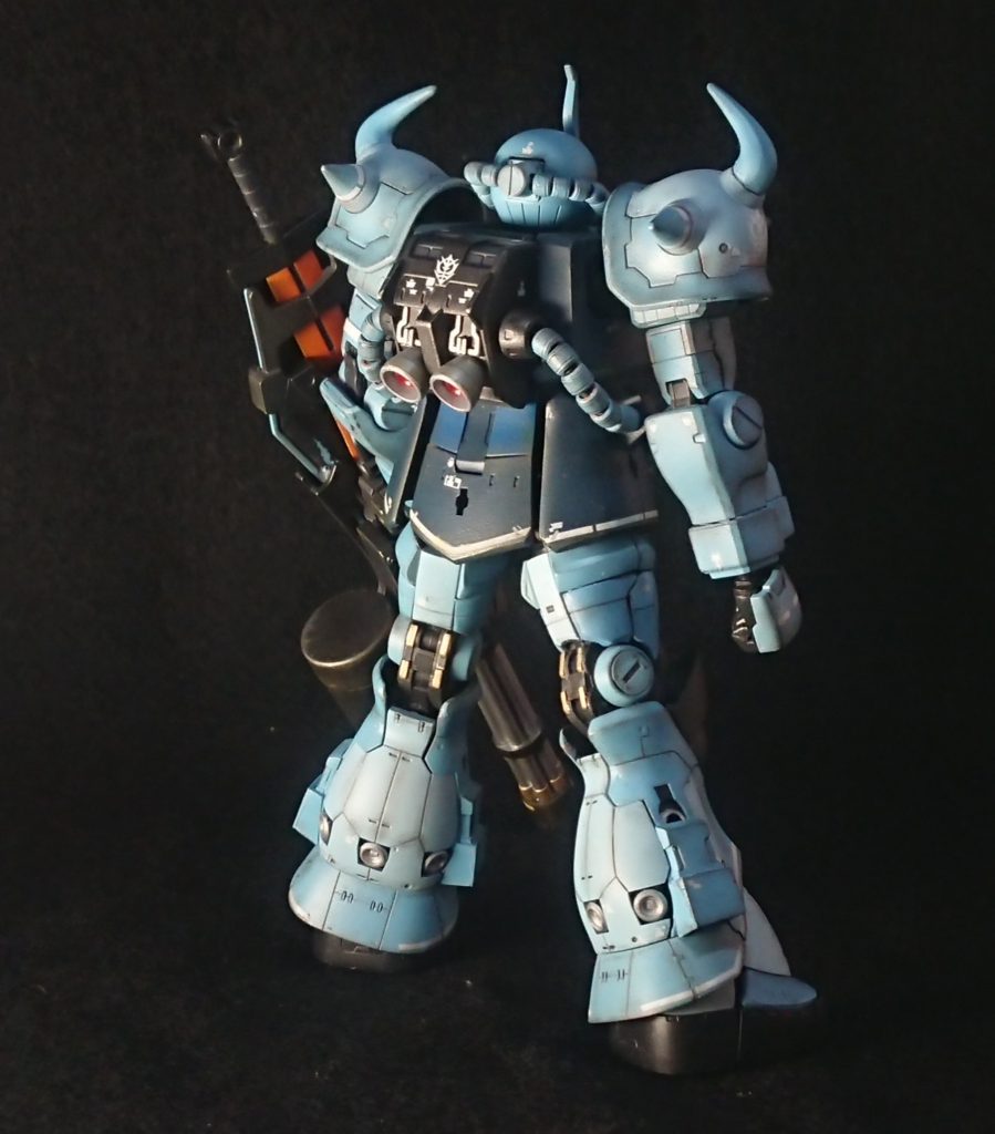 バックパックはFGザクのものを使用しています．造形が好きなので．