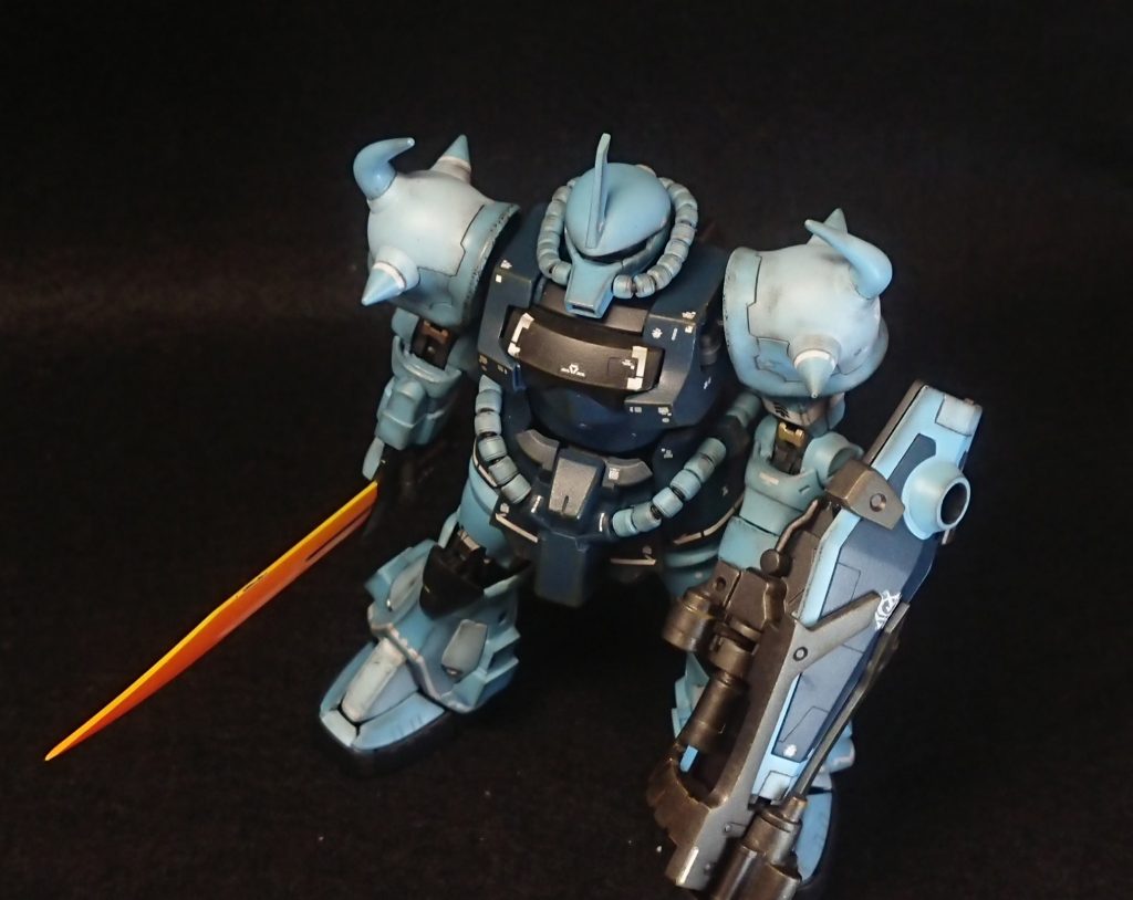 グフカスタム 1/144–4枚目/制作者：shundai