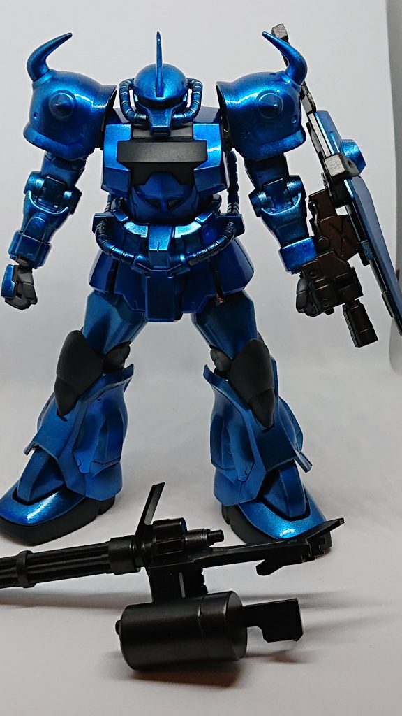 ガドリングは塗装ハゲが怖くてはめませんでした。