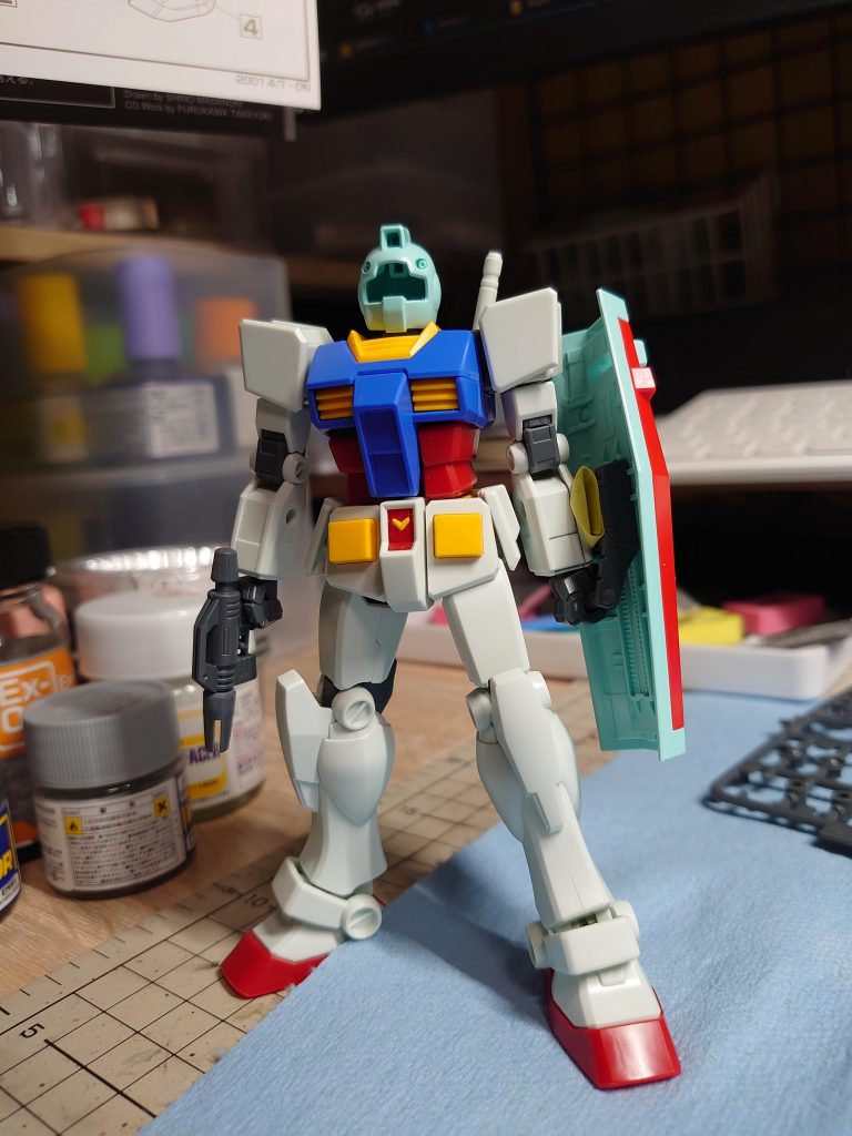 とりあえず頭乗せてみたところ