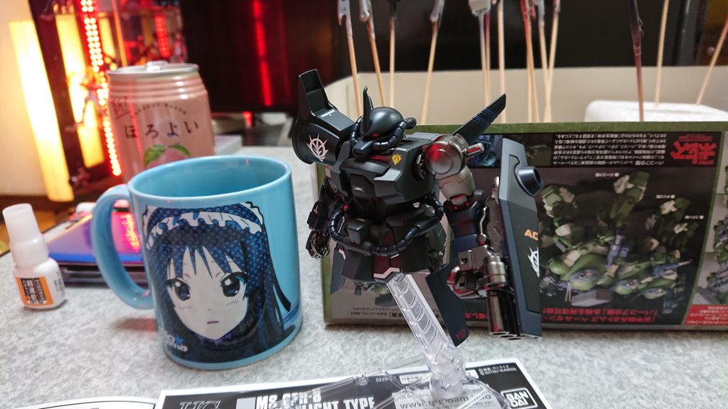 普段だとガトリングは大好物なのですが、左側が重くなり過ぎるように感じたので今回は「なし」としました。