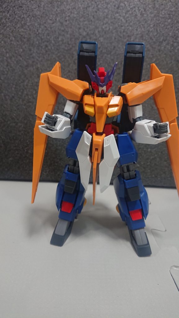 頭 コアガンダムリゼアンテナ ユーラヴェン胸 腕 アリオス足 バーザム 名付けて バリオス・リゼ!バランス派だぜ