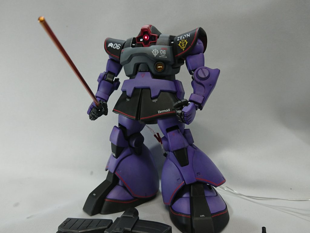 ヒートサーベルは、スターブラス→クリヤーレッド　で赤く燃え上がってる風にも妄想仕上げしました。