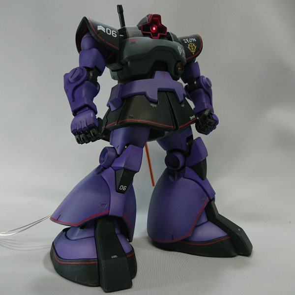 MGドム　実写特撮箱絵風塗装　電飾