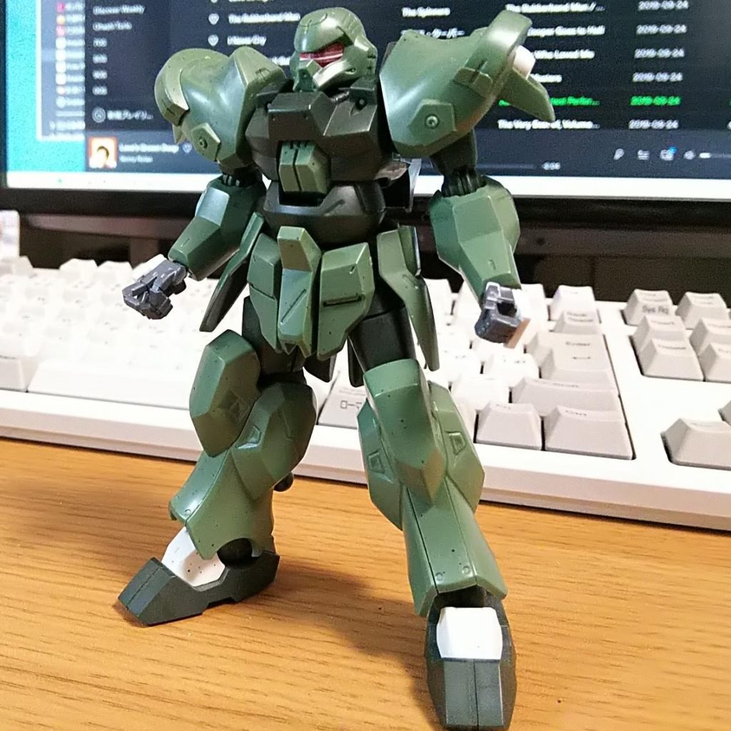 パチ組み状態。