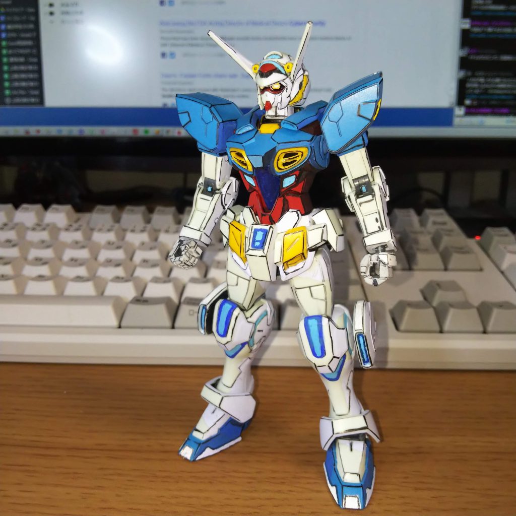 エッジのペン入れ。