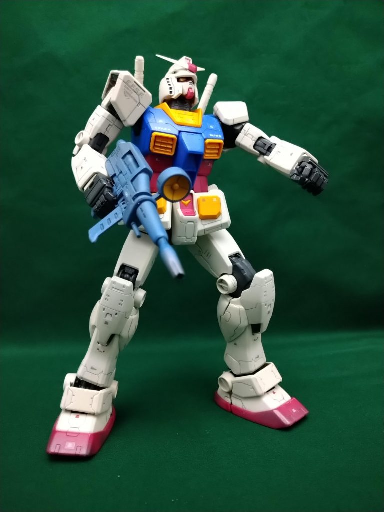 MG RX-78-2 ガンダムver.ONE YEAR WAR 全塗装　完成品 MG『RX-78-2ガンダム Ver.ONE YEAR WAR 0079 アニメーション