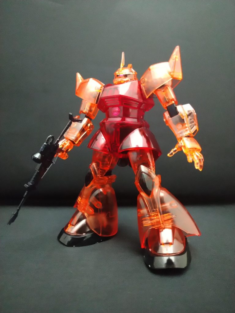 HGUCシャア専用ゲルググ【クリアカラー】–8枚目/制作者：ASH7045F