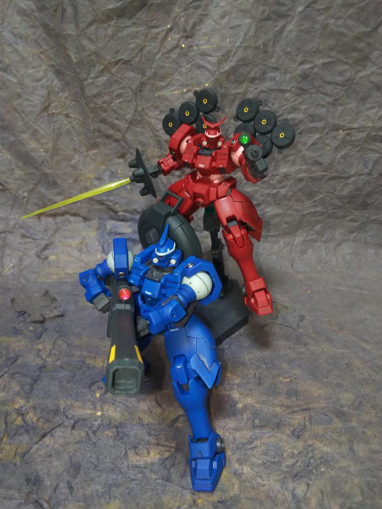 メリクリウスとヴァイエイトのツーショット